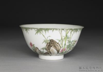 图片[2]-Bowl with flowers and bamboo in falangcai painted enamels, Qing dynasty, Yongzheng reign (1723-1735)-China Archive